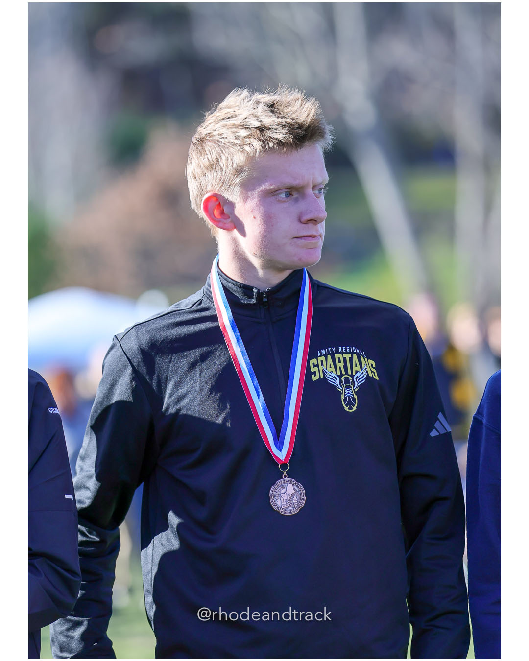 Luke Cushing, Amity High School, P15, 16:50.58 - New England Cross Country Championships - Thetford Vt - November 8, 2025 – 2025 New Englan…